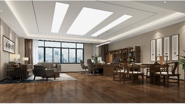 深圳办公室装修_中式办公室装修风格_如何设计新中式办公室？