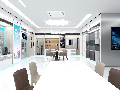 【诺百纳科技】深圳坪山净水展厅装修_产品展厅装修_深圳文丰装饰