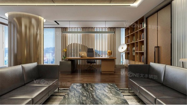 深圳办公室装修前台装饰怎么才有认同感？