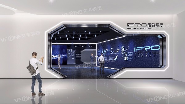 深圳展览馆展厅设计企业展厅得到客户的认可
