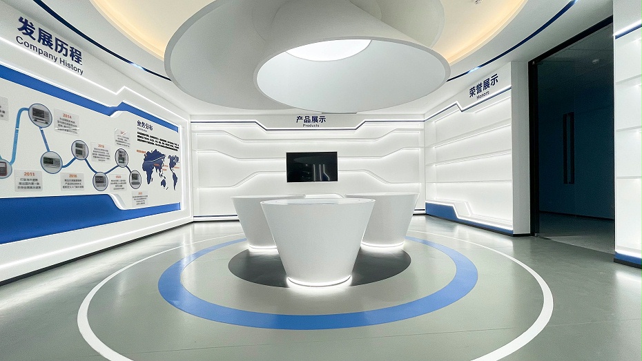 深圳辦公室裝修-企業(yè)展廳設(shè)計