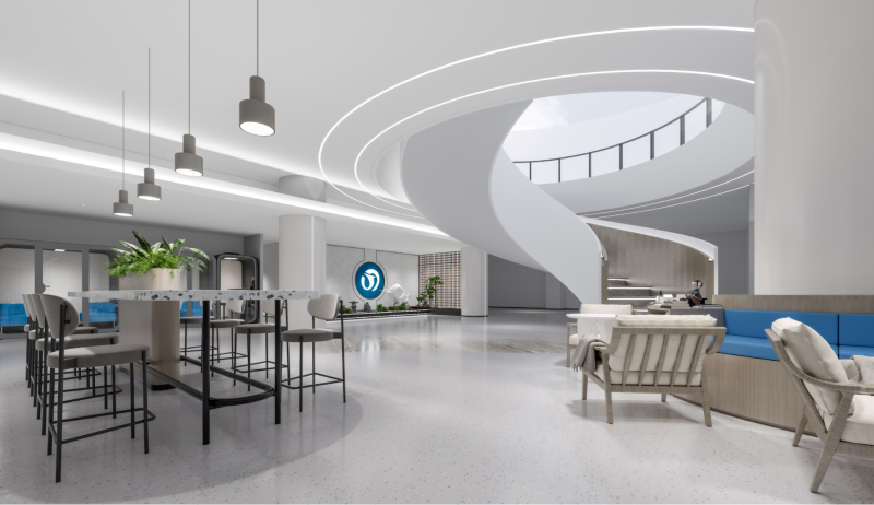 办公室采光设计效果图