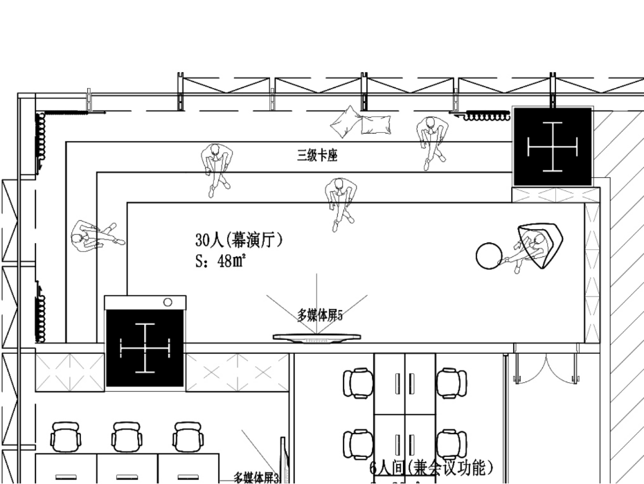 办公空间设计图纸