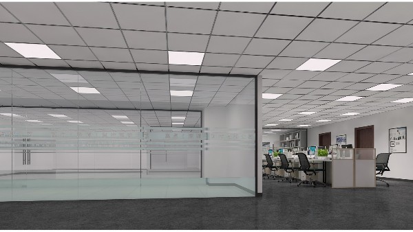 深圳公装公司的办公室装修设计施工流程之钢化玻璃隔断施工方案