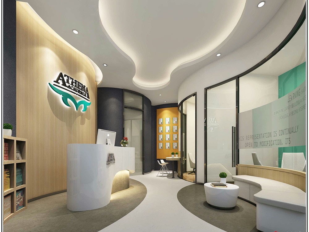 深圳培训机构装修之Athena Academy知慧学院-文丰装饰