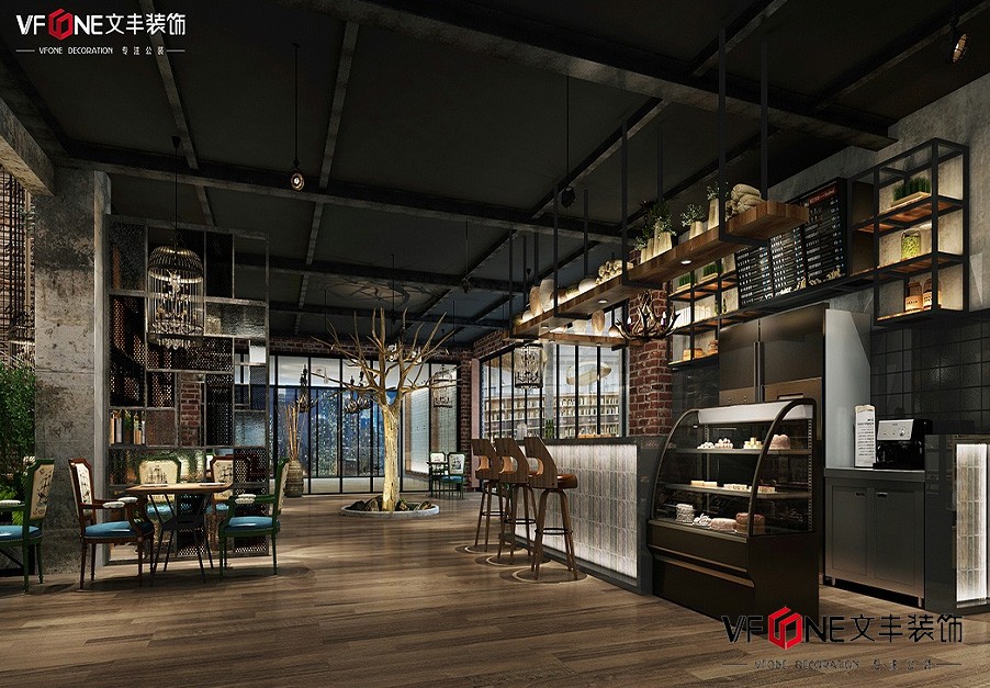 深圳咖啡厅装修设计