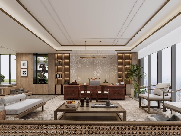 办公室设计案例-文丰装饰