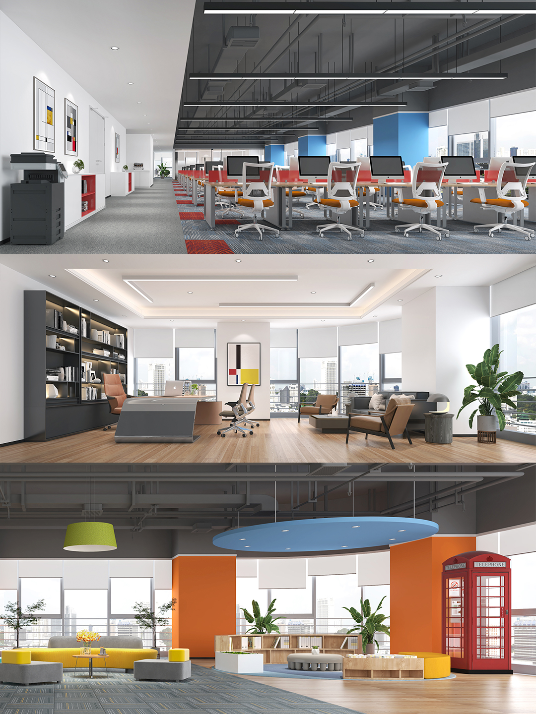 深圳办公室装修 | 打造高端、科技、创新办公室-文丰装饰