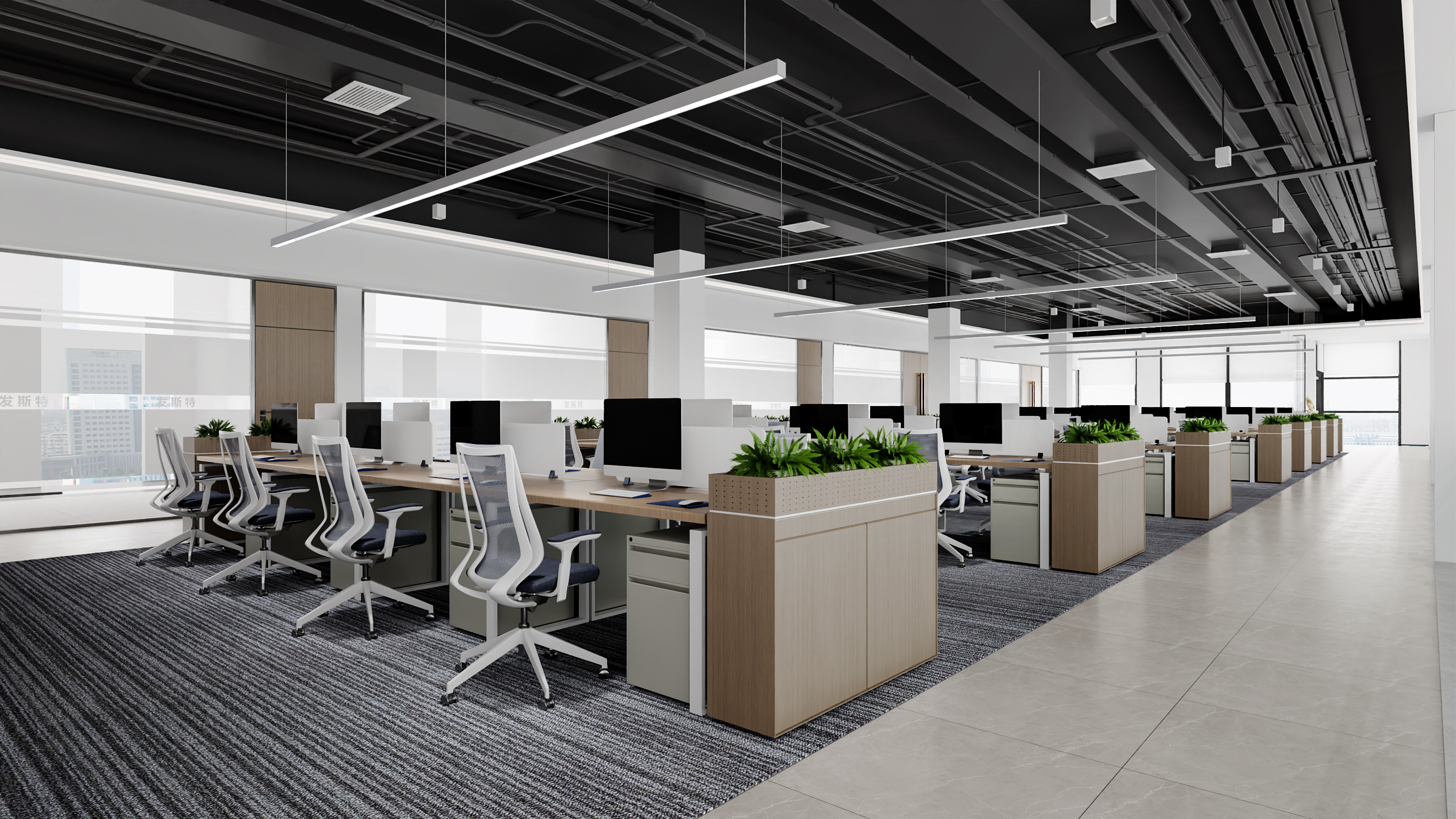 设计小型办公室如何在空间利用、工作效率、舒适度中做的最完美？