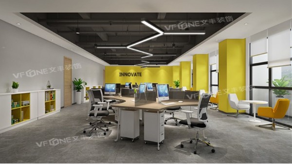 深圳办公室装饰公司的办公空间装修分割法则