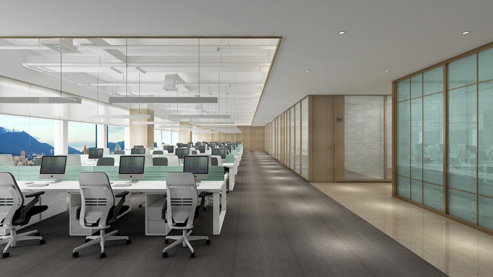 适合一辈子的600平方金融行业办公室设计方案-文丰装饰装修公司