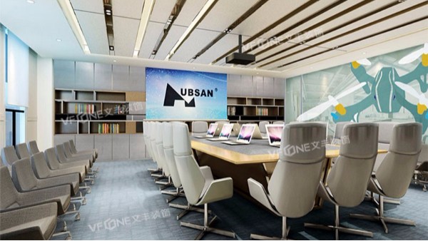 前海办公室装修设计—现代科技风办公室的设计特点